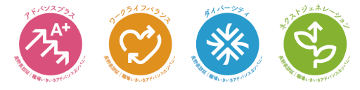 職場いきいきアドバンスカンパニー認証マーク